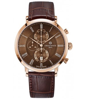 Ceas barbatesc Greenwich Silence GWQC023153