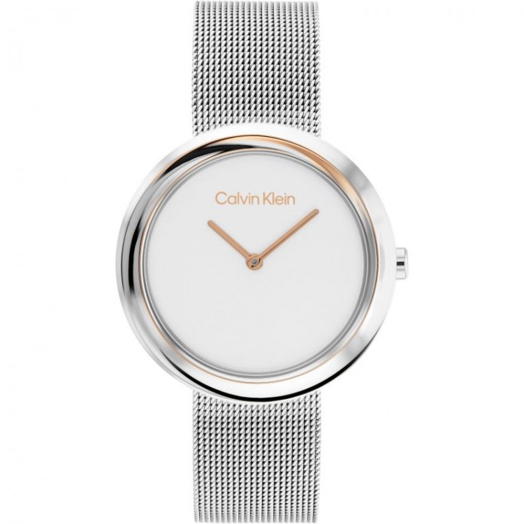 Ceas Dama, Calvin Klein, Twisted Bezel 25200011 Ceas Dama, Calvin Klein, Twisted Bezel 25200011