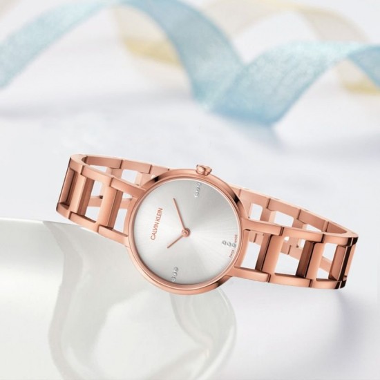 Ceas Dama, Calvin Klein, Cheers 9 Diamonds K8N2364W Ceas Dama, Calvin Klein, Cheers 9 Diamonds K8N2364W