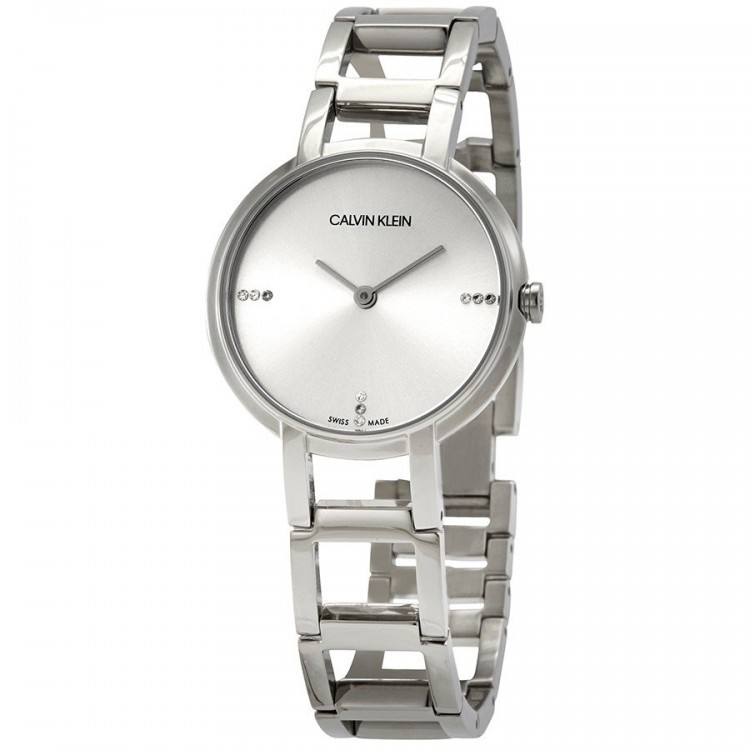 Ceas Dama, Calvin Klein, Cheers 9 Diamonds K8N2314W Ceas Dama, Calvin Klein, Cheers 9 Diamonds K8N2314W