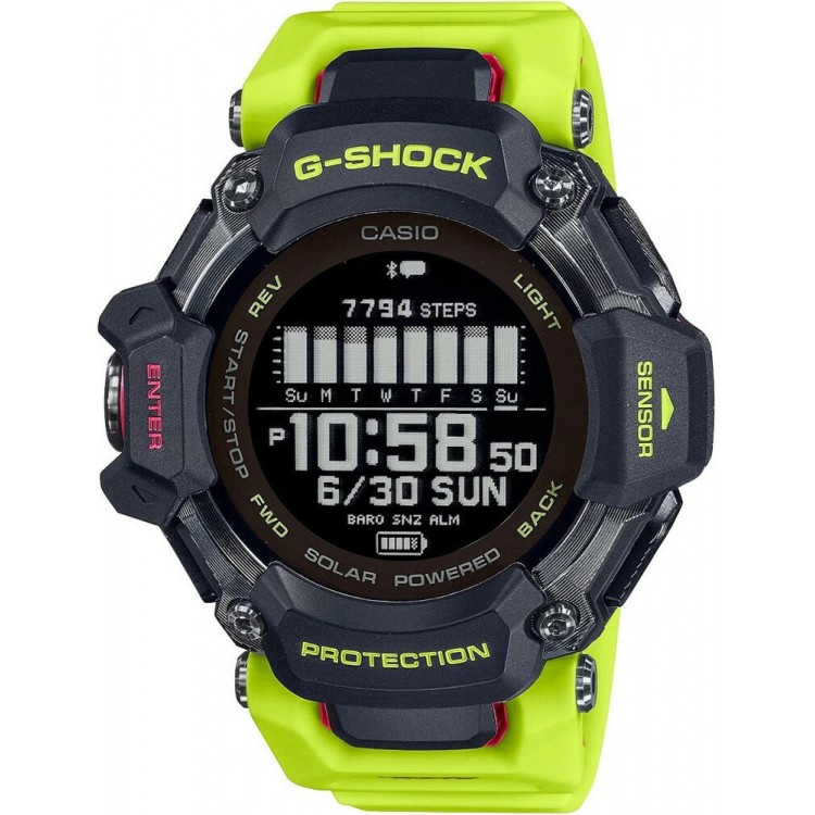 Ceas Smartwatch Barbati, Casio G-Shock, G-Squad Bluetooth GBD-H2000-1A9ER