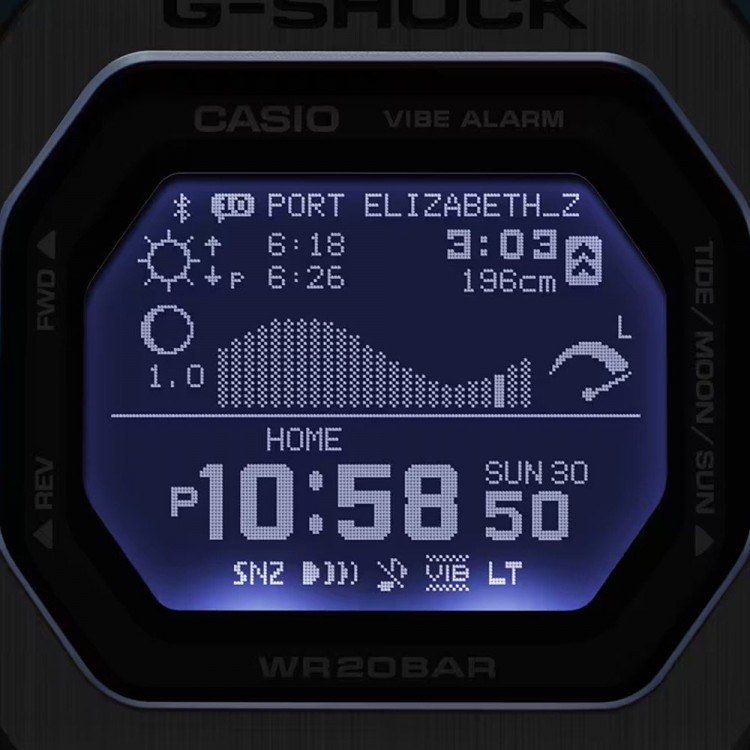 Ceas Smartwatch Barbati, Casio G-Shock, G-Squad Bluetooth GBX-100TT-8ER