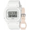 Ceas Dama, Casio G-Shock, Baby-G Digital BGD-565CS-7ER, Set cu Bratara suplimentara