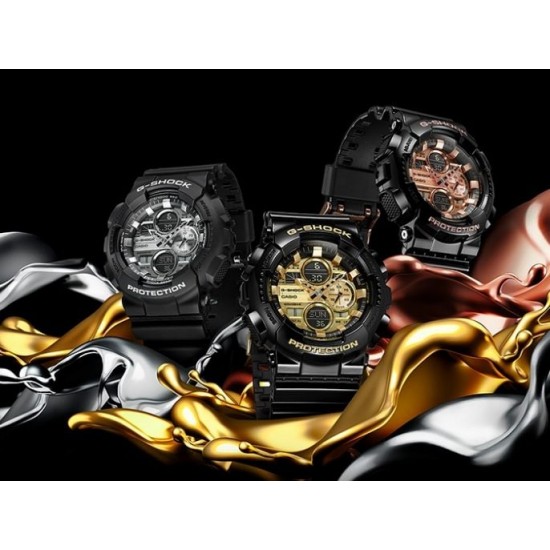 Ceas Barbati, CASIO, G-Shock GA-140GB-1A2ER Ceas Barbati, CASIO, G-Shock GA-140GB-1A2ER