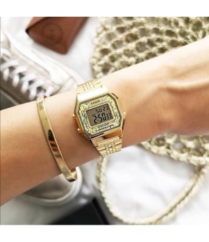 Ceas Dama, Casio, Vintage ICONIC LA-680WGA-9C
