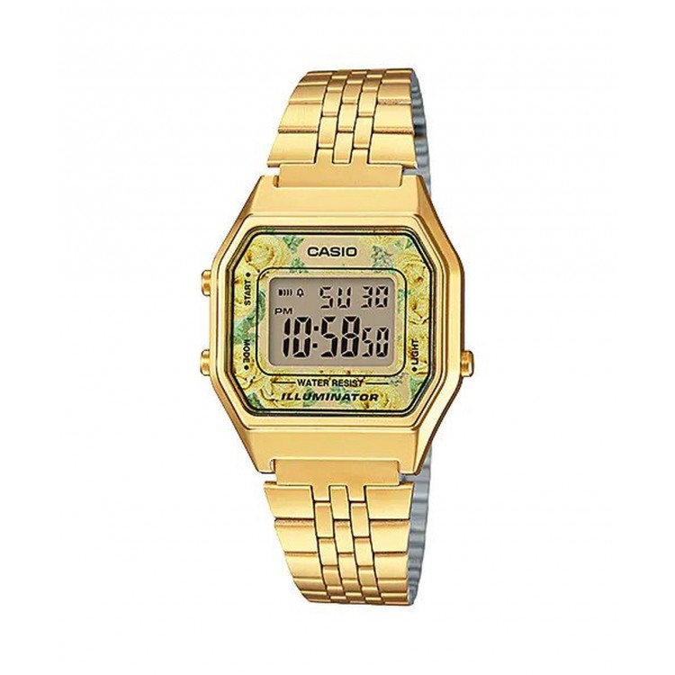 Ceas Dama, Casio, Vintage ICONIC LA-680WGA-9C