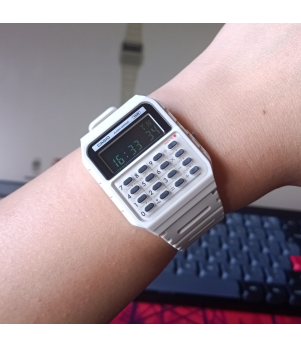 Ceas Casio, Vintage Edgy Calculator CA-53WB-8BEF