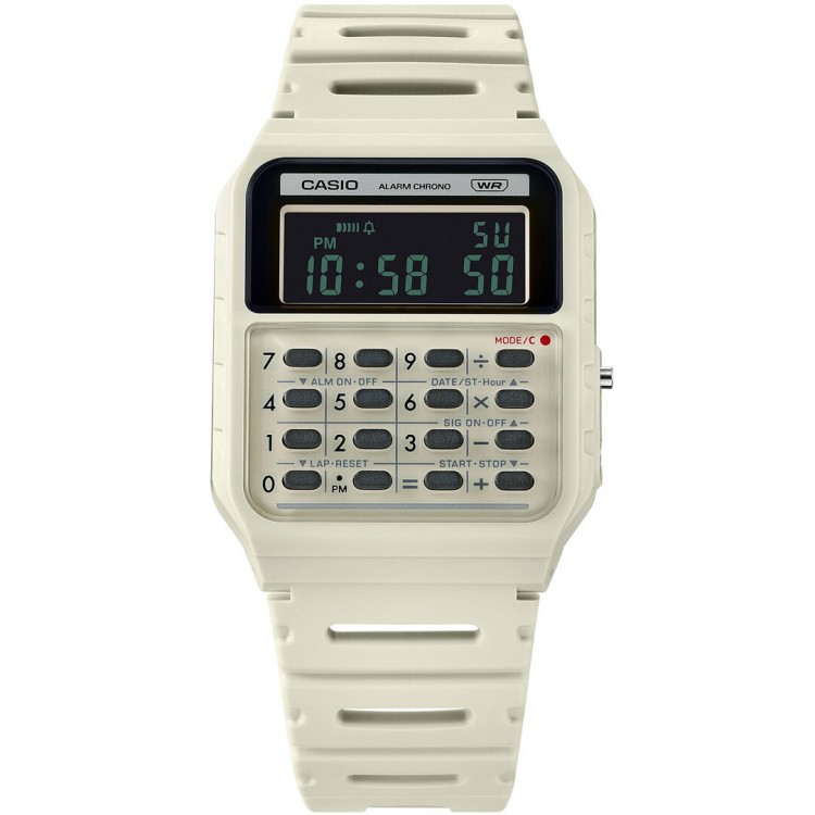Ceas Casio, Vintage Edgy Calculator CA-53WB-8BEF