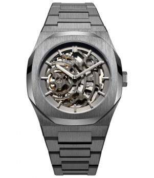 Ceas Barbati, D1 Milano, Gun Metal SKBJ02