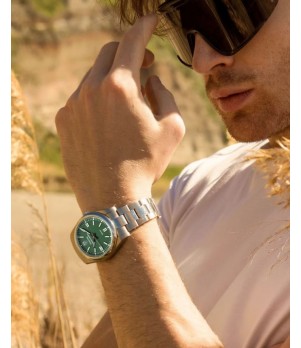 Ceas Donoval, Green, Automatic Perpetual DL0002