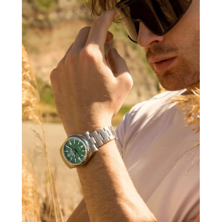 Ceas Donoval, Green, Automatic Perpetual DL0002