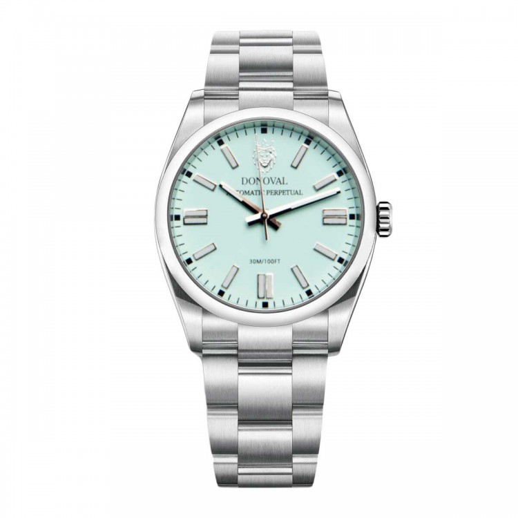 Ceas Donoval, Light Turquoise, Automatic Perpetual DL0001