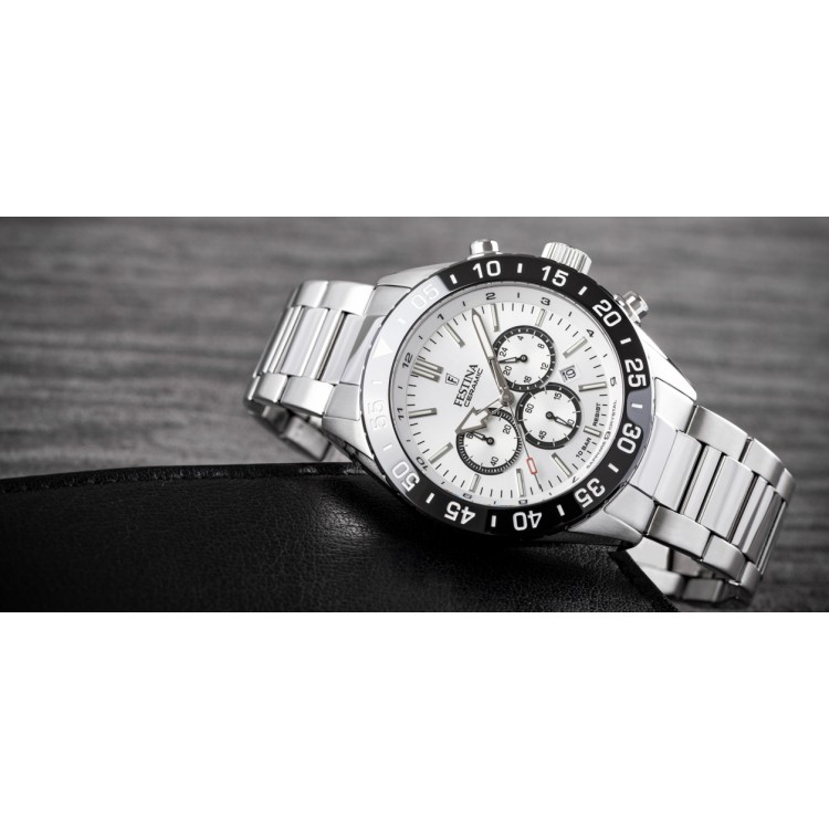 Ceas Barbati, Festina, Ceramic Chrono F20575/1