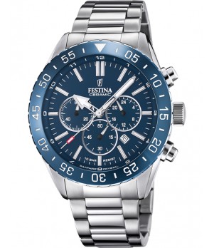 Ceas Barbati, Festina, Ceramic Chrono F20575/2