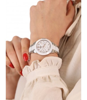 Ceas Dama, Festina, Ceramic cu Cristale Swarovski F20497/1