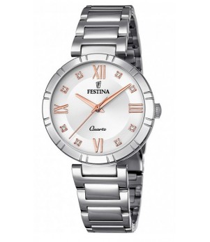 Ceas Dama, Festina, Mademoiselle cu Cristale F16936/B