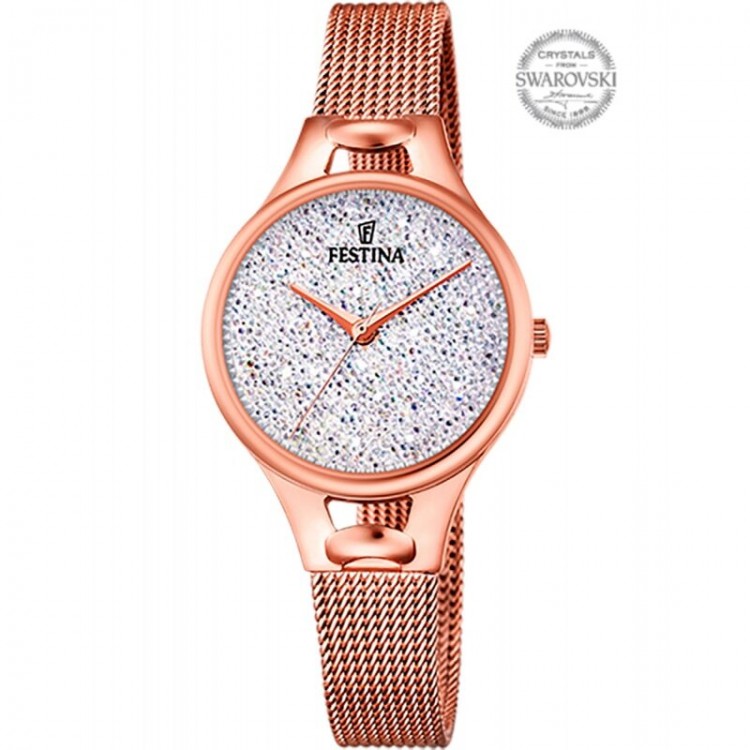 Ceas Dama, Festina, Mademoiselle cu Cristale Swarovski F20333/1