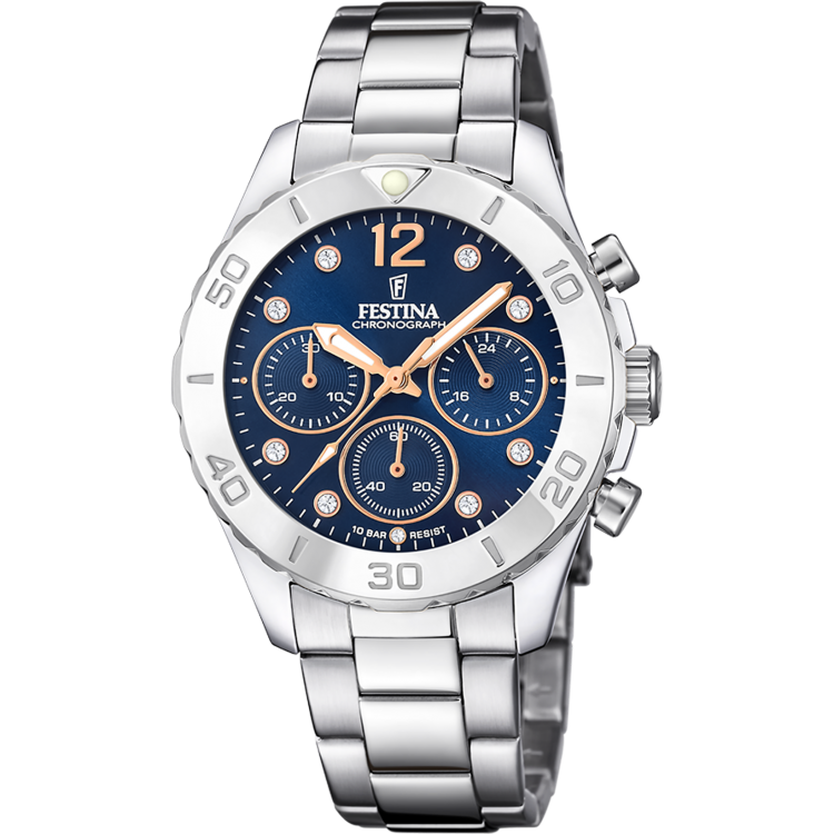 Ceas Dama, Festina, Mademoiselle cu Cristale F20603/3