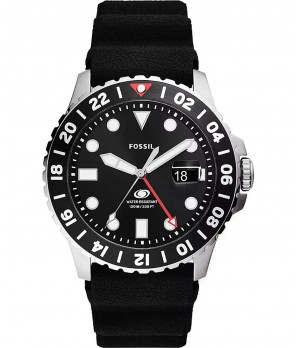 Ceas Barbati, Fossil, Blue GMT FS6036
