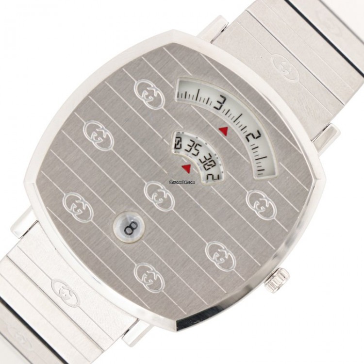 Ceas Gucci, Grip Silver YA157401