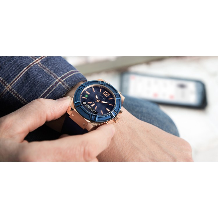 Ceas Smartwatch Barbati, Guess, Connect C0001G1