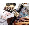Ceas Dama, Guess, Emblem GW0642L1, Set cu Bratara suplimentara
