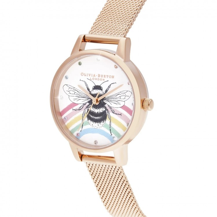 Ceas Dama, Olivia Burton, Illustrated Animals OB16WL90
