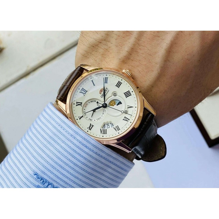 Ceas Barbati, Orient, Sun and Moon RA-AK0007S