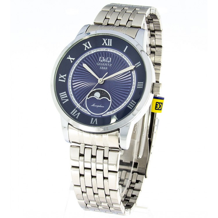 Ceas Barbati, Q&Q by Citizen, Moonphase QZ10J218Y