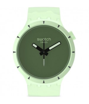 Ceas Swatch, Big Bold Bioceramic Forest Vert SB03G100