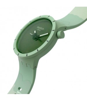 Ceas Swatch, Big Bold Bioceramic Forest Vert SB03G100