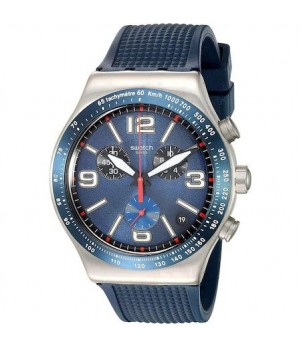 Ceas Barbati, Swatch, Blue Grid YVS454