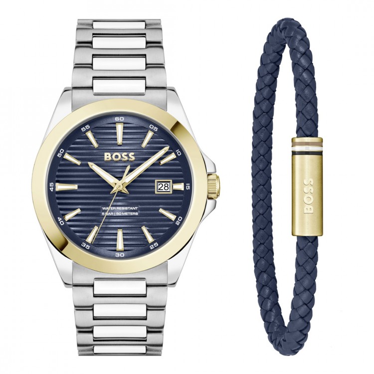 Ceas Barbati, Hugo Boss, Strike 1570191, Set cu Bratara Ceas Barbati, Hugo Boss, Strike 1570191, Set cu Bratara