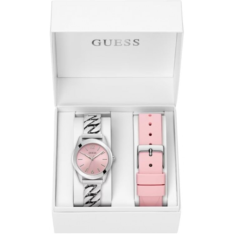 Ceas Dama, Guess, Serena GW0845L1, Set cu Bratara suplimentara Cadou