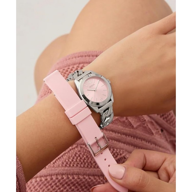 Ceas Dama, Guess, Serena GW0845L1, Set cu Bratara suplimentara Cadou