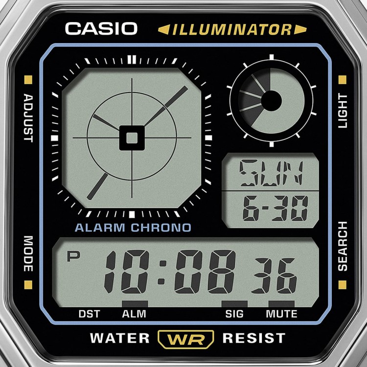 Ceas Casio, Vintage Edgy A130WE-1AEF Ceas Casio, Vintage Edgy A130WE-1AEF