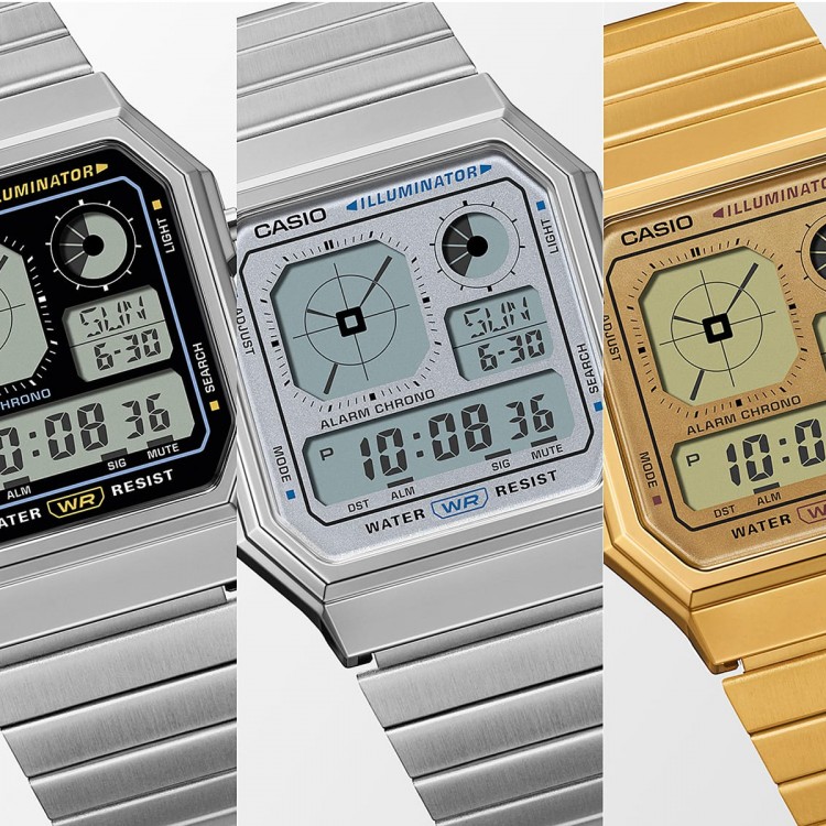 Ceas Casio, Vintage Edgy A130WE-7AEF Ceas Casio, Vintage Edgy A130WE-7AEF