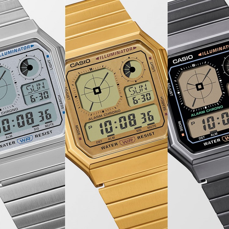 Ceas Casio, Vintage Edgy A130WEG-9AEF Ceas Casio, Vintage Edgy A130WEG-9AEF