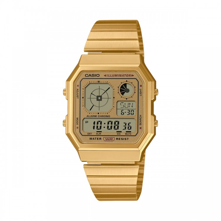 Ceas Casio, Vintage Edgy A130WEG-9AEF Ceas Casio, Vintage Edgy A130WEG-9AEF