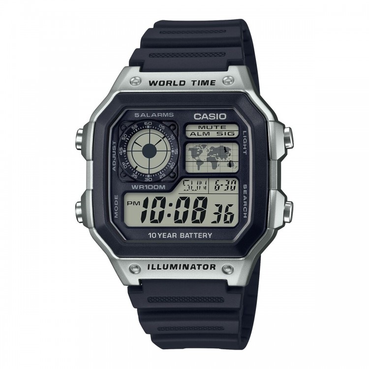 Ceas Barbati, Casio, Collection AE AE-1200WH-1CVCF Ceas Barbati, Casio, Collection AE AE-1200WH-1CVCF