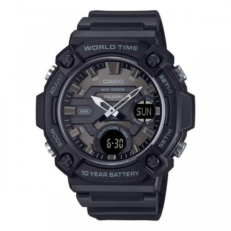 Ceas Barbati, Casio, Collection AEQ AEQ-120W-1B Ceas Barbati, Casio, Collection AEQ AEQ-120W-1B