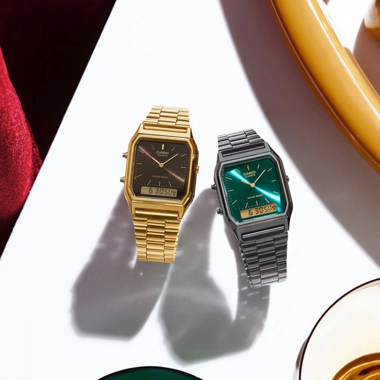 Ceas Casio, Vintage Edgy AQ-230EGG-3AEF Ceas Casio, Vintage Edgy AQ-230EGG-3AEF