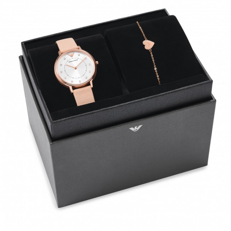 Ceas Dama, Emporio Armani, Kappa AR80058, Set cu Bratara Ceas Dama, Emporio Armani, Kappa AR80058, Set cu Bratara