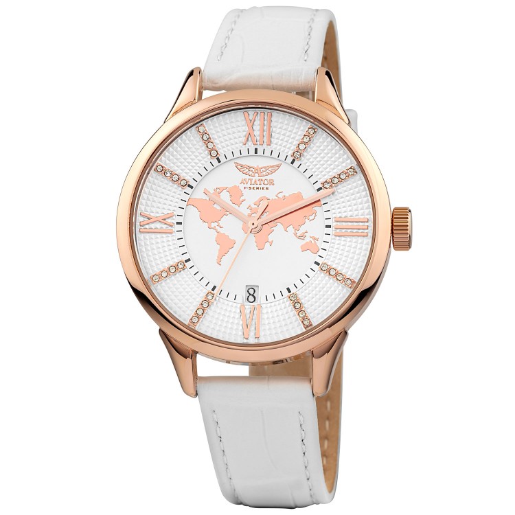 Ceas Dama, Aviator, Ladies F-Series AVW8636L14 Ceas Dama, Aviator, Ladies F-Series AVW8636L14