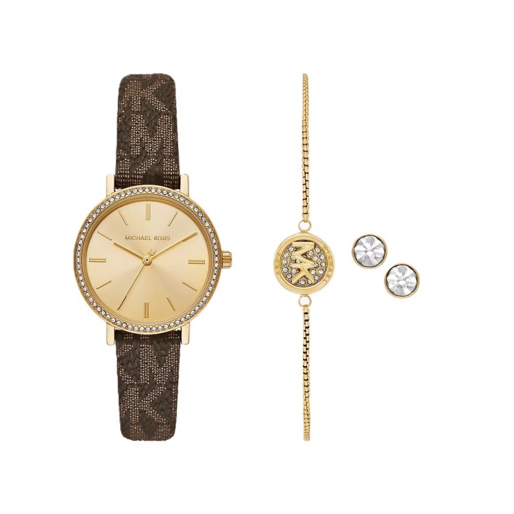 Ceas Dama, Michael Kors, Addyson MKO9001SET, Set cu Bratara si Cercei Ceas Dama, Michael Kors, Addyson MKO9001SET, Set cu Bratara si Cercei