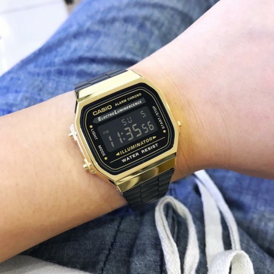 Ceas Casio, Vintage Iconic A168WEGB-1BEF Ceas Casio, Vintage Iconic A168WEGB-1BEF