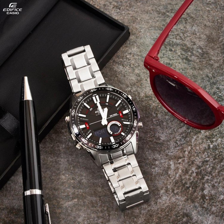 Ceas Barbati, Casio Edifice, Classic EFV-C100D-1A Ceas Barbati, Casio Edifice, Classic EFV-C100D-1A