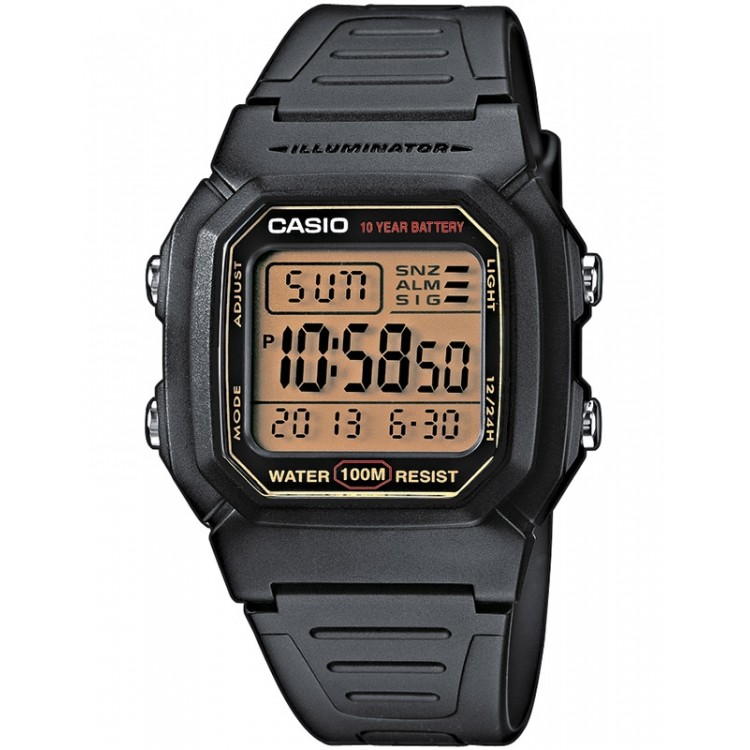 Ceas Barbati, Casio, Collection W-80 W-800HG-9A Ceas Barbati, Casio, Collection W-80 W-800HG-9A