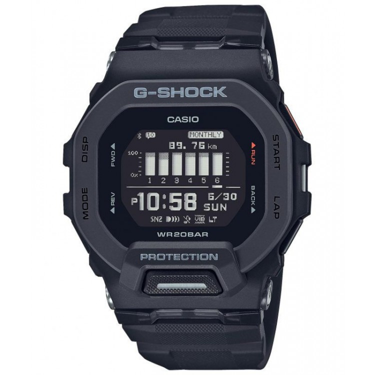 Ceas Smartwatch Barbati, Casio G-Shock, G-Squad Bluetooth GBD-200-1ER