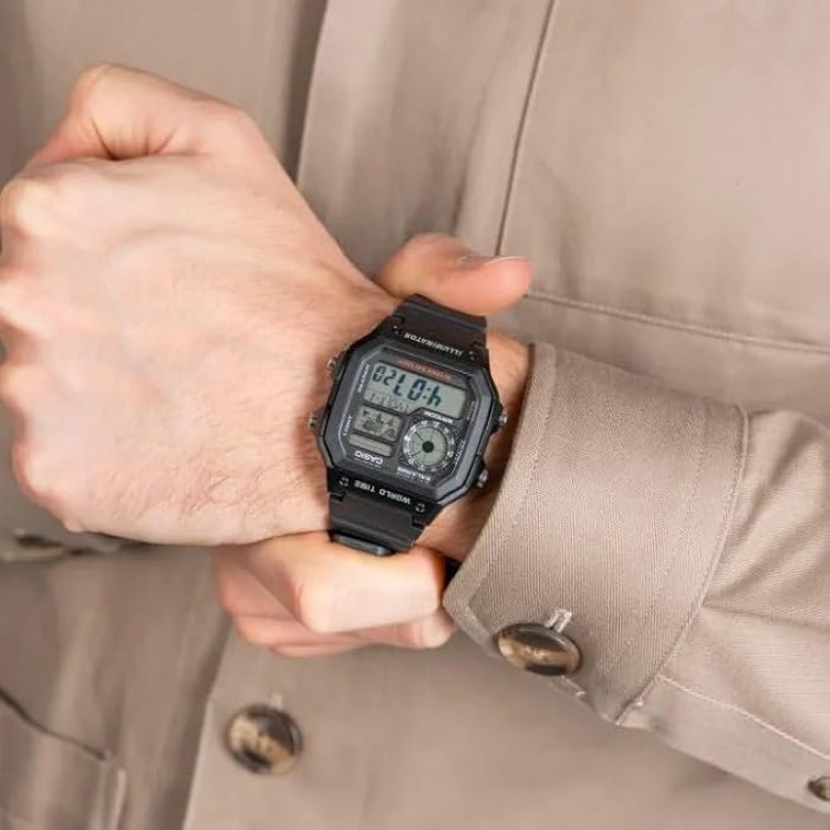 Ceas Barbati, Casio, Collection AE AE-1200WHUB-8AVEF